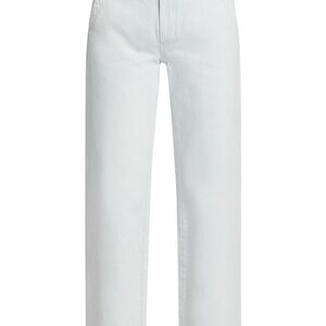 Favorite Daughter White Straight Jeans